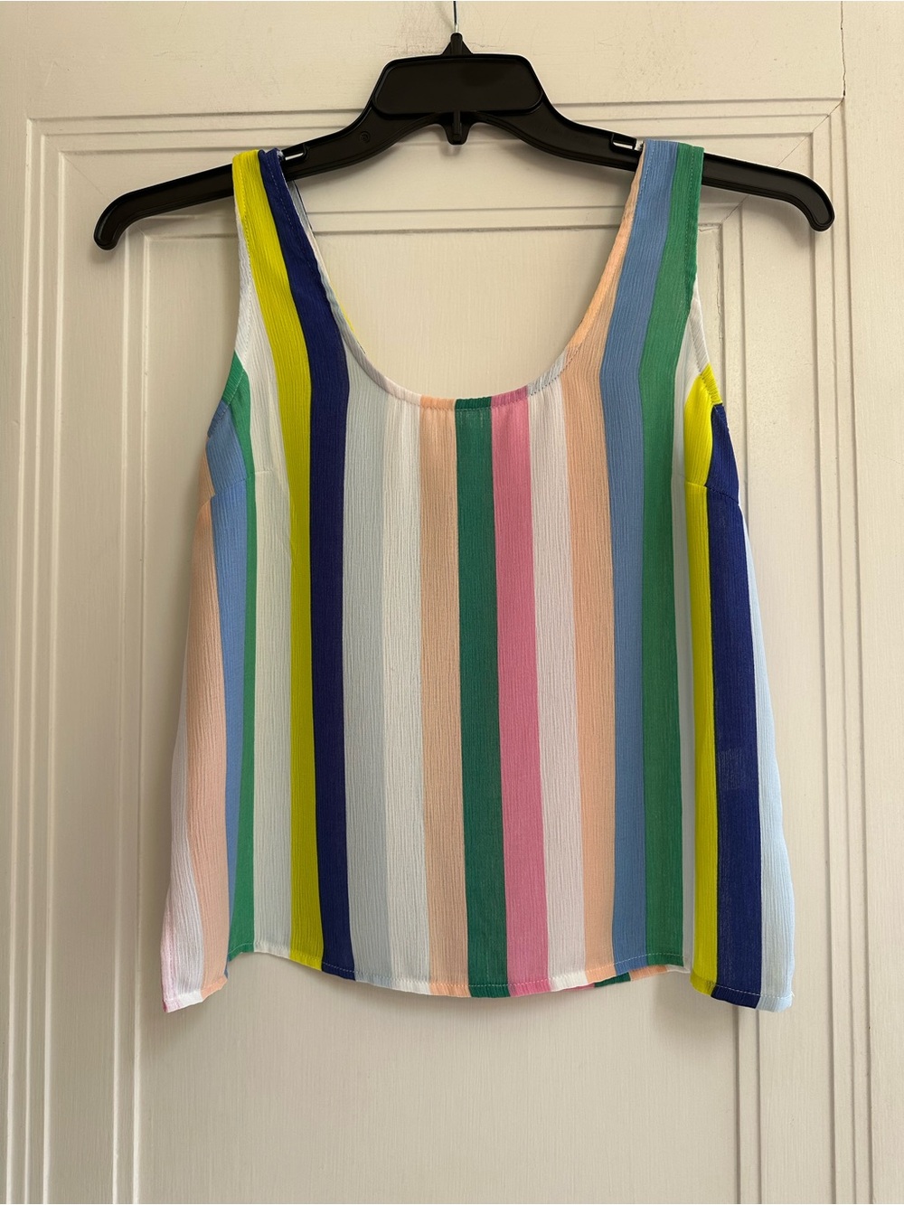SO Multicolor Vertical Stripe Tank - Size S